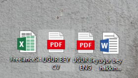 İngilizce cv & Kişisel hesaplarda düzenleme