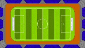 Pixelart Futbol sahası