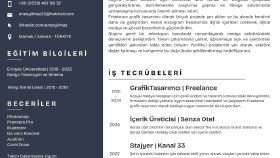 Cv Tasarımı