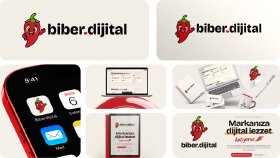BİBER DİJİTAL MASKOT LOGO TASARIMI