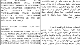 Türkçe- Arapça Metin Çevirisi