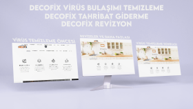 DecoFix wordpress, virüs ve tahribat. Temizleme ve revizyon