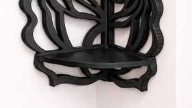 3D Printed Köşe Duvar Rafı