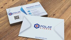Polat civata için kartvizit tasarımımız
