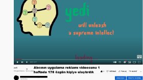 Yedi android uygulaması reklamı
