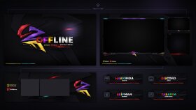 Twitch - Text Logo Tasarımı