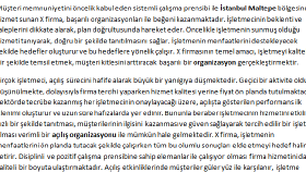 Web Sitesi İçeriği