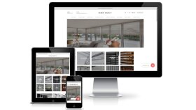 Minimal tanıtım web site tasarımı