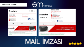 Firmaya Özel Mail İmzası