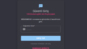  OtpAuth — Şifresiz SMS Giriş Sistemi