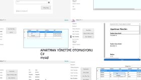 C# Form App Yönetim Sistemi Otomasyonu