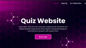 React Quiz App düzenlemesi