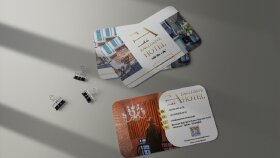 EA Exclusive Art Hotel Kartvizit Çalışması