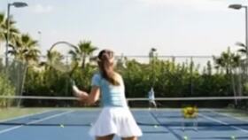 Tenis telefon tutucu için yaptığımız video