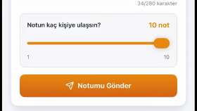 Notbende app reklamı
