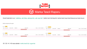 Marka tescil uygunluk araştırması yapıldı