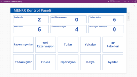 MENAR Turizm Operasyon Yönetim Sistemi