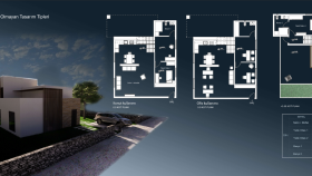 plan çizimi ve render alınması