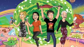 Rick and Morty tarzında kişiye özel tablo çalışması