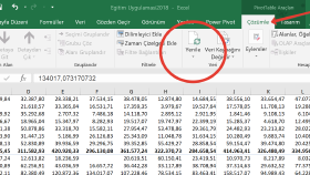 Excel Düzenleme- Hata analizi