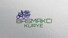 Basmakcı Kurye için tasarlanmış logo 