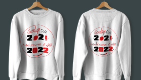 2022 goodbye covid temalı  Tshirt Tasarımı