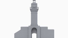 zile kalesini 3d modelledim.