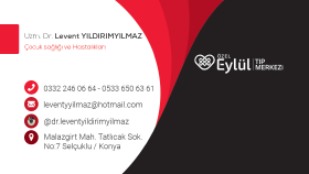 Uzm. Dr. Levent YILDIRIMYILMAZ Kartvizit Çalışması