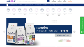 https://petb2b.tr - T-Soft üzerinde E-Ticaret sitesi kurulum