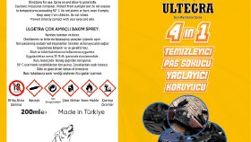 Ultegra - Teneke Sprey Etiketi