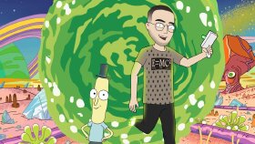 Rick and Morty tarzında kişiye özel tablo çalışması
