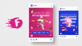fiyuu - Sosyal Medya Post Tasarımları 