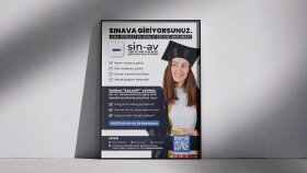 A4 Tek Yön El İlanı Tasarımı