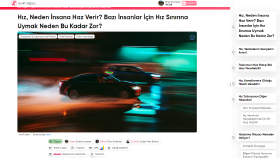 Hız, Neden İnsan Haz Verir?