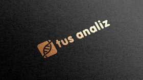 Tus Analiz için DNA içerikli logotasarımı