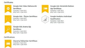 Google Sertifika