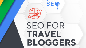 SEO For Travel Bloggers İngilizce Kitap Tasarımı