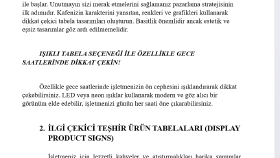 Sign Atelier- Reklam Fikirleri Çalışması (Blog Yazısı)