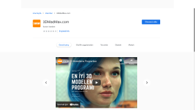 3dmadmax.com web sitesi için chrome uygulaması