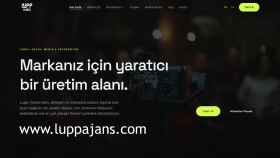Lupp Ajans Profesyonel Web Sitesi