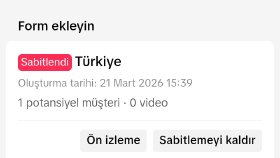 Tiktok hesap duzenlemesi