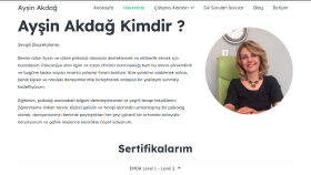 Ayşin Akdağ Web Sitesi