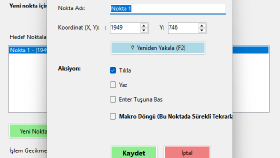 Koordinat tabanlı otomasyon