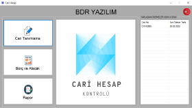 Cari Hesap Programı