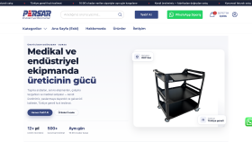Persar Endüstriyel | WordPress Anasayfa Yenileme