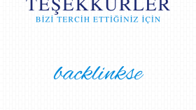 Backlink Çalışması