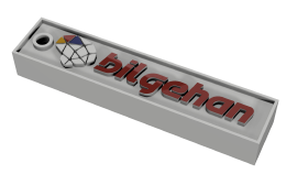 Logo Kabartmalı Anahtarlık
