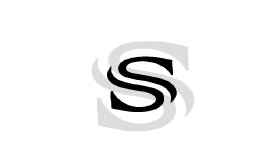 "SS" temalı vektörel ve imza logo