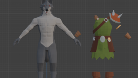 Low poly oyun modelleri