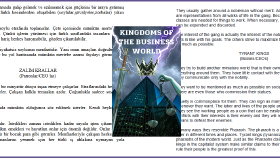Kingdoms of the business world (Karaca) - Mehmet KARABULUT